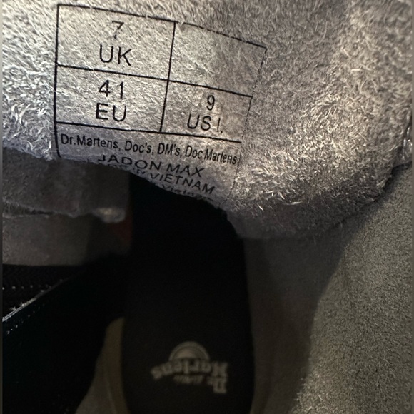 Silver Jadon Max Platform Boots Size 9L (Original Laces) - Picture 4 of 4